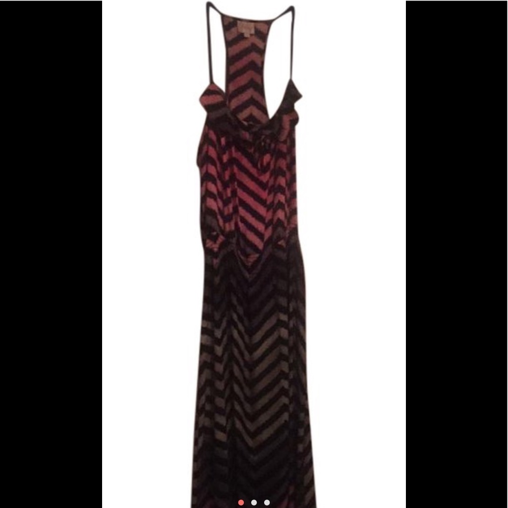 Parker chevron striped maxi dress